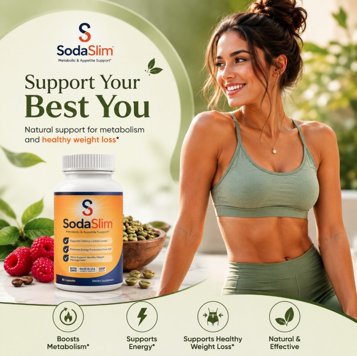 Support your best you with SodaSlim natural metabolism support